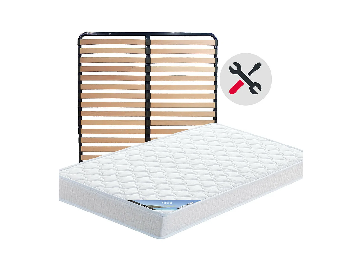 IBIZA - Pack Matelas + AltoKit 140x190