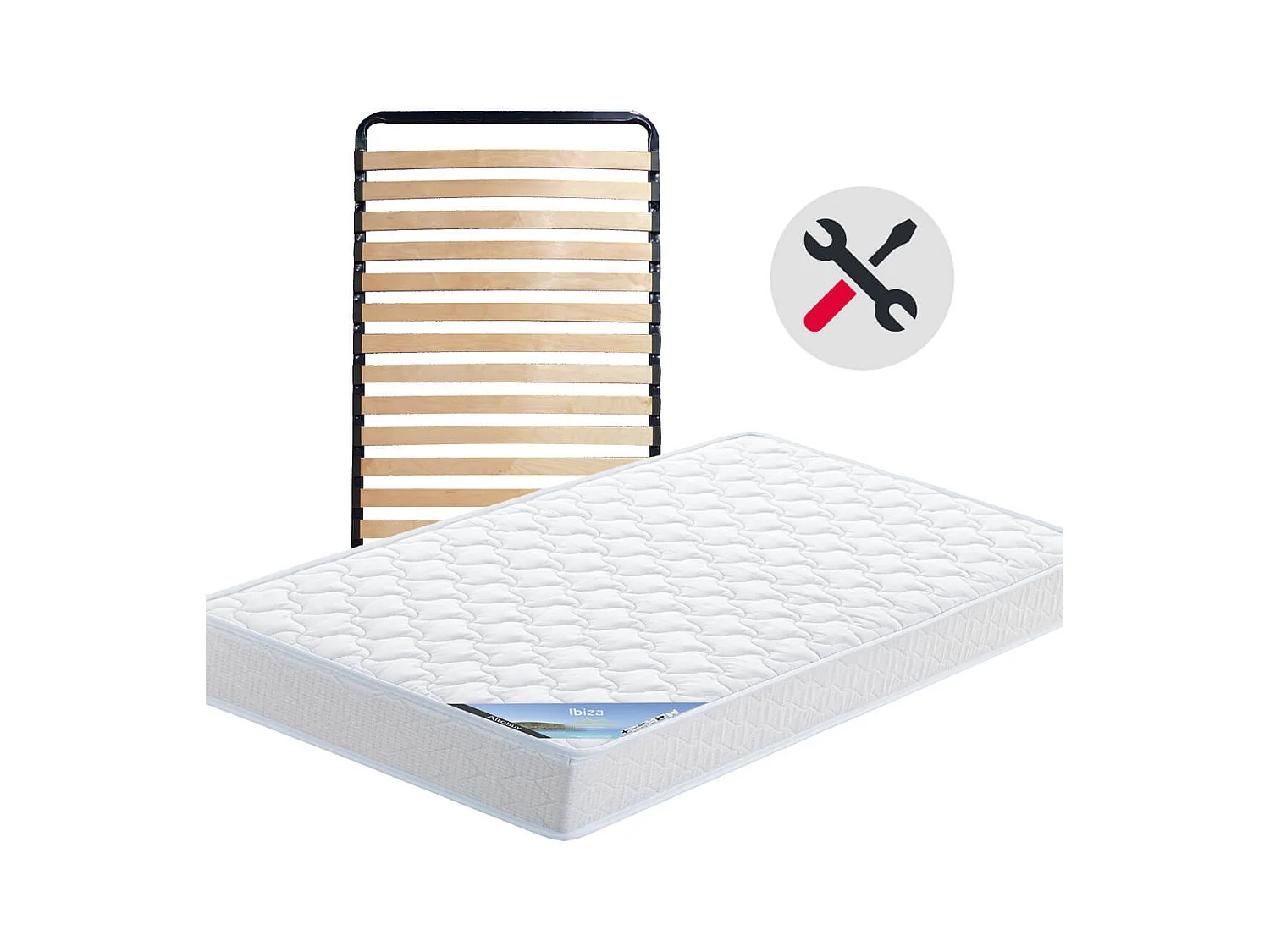 IBIZA - Pack Matelas + AltoKit 90x190