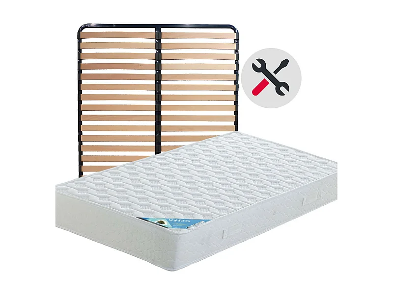 MALDIVES - Pack Matelas + AltoKit 140x190