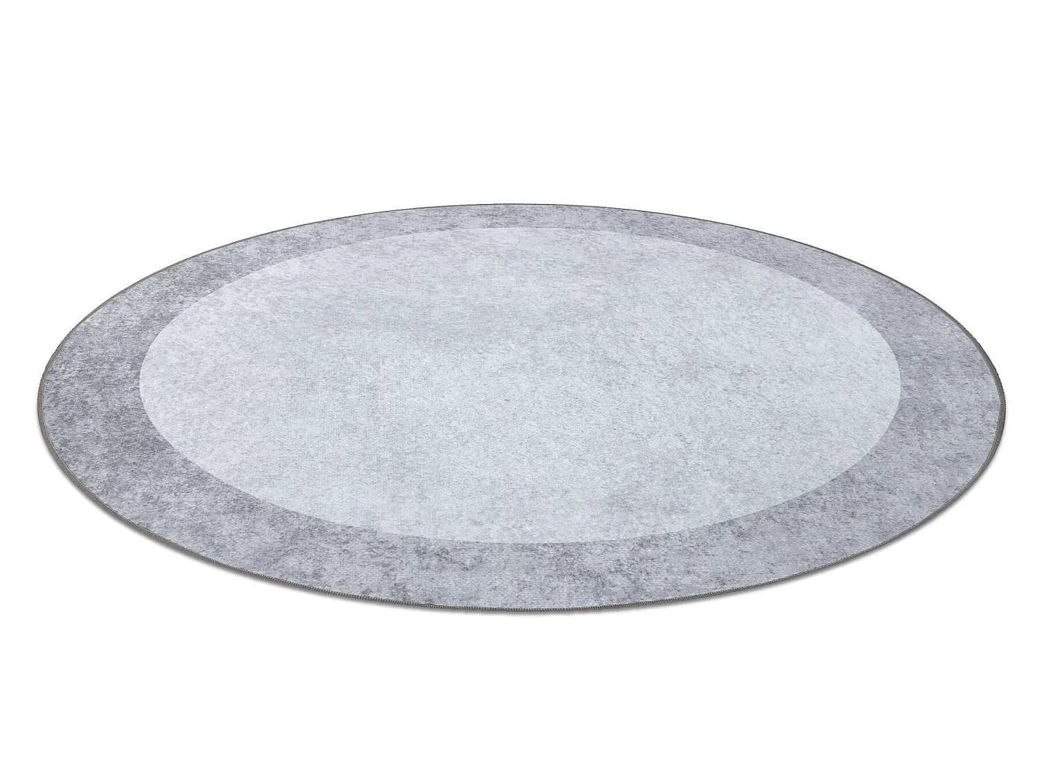 Tapis lavable MIRO 51648.802 cercle Marbre antidérapant - gris clair cercle 100 cm