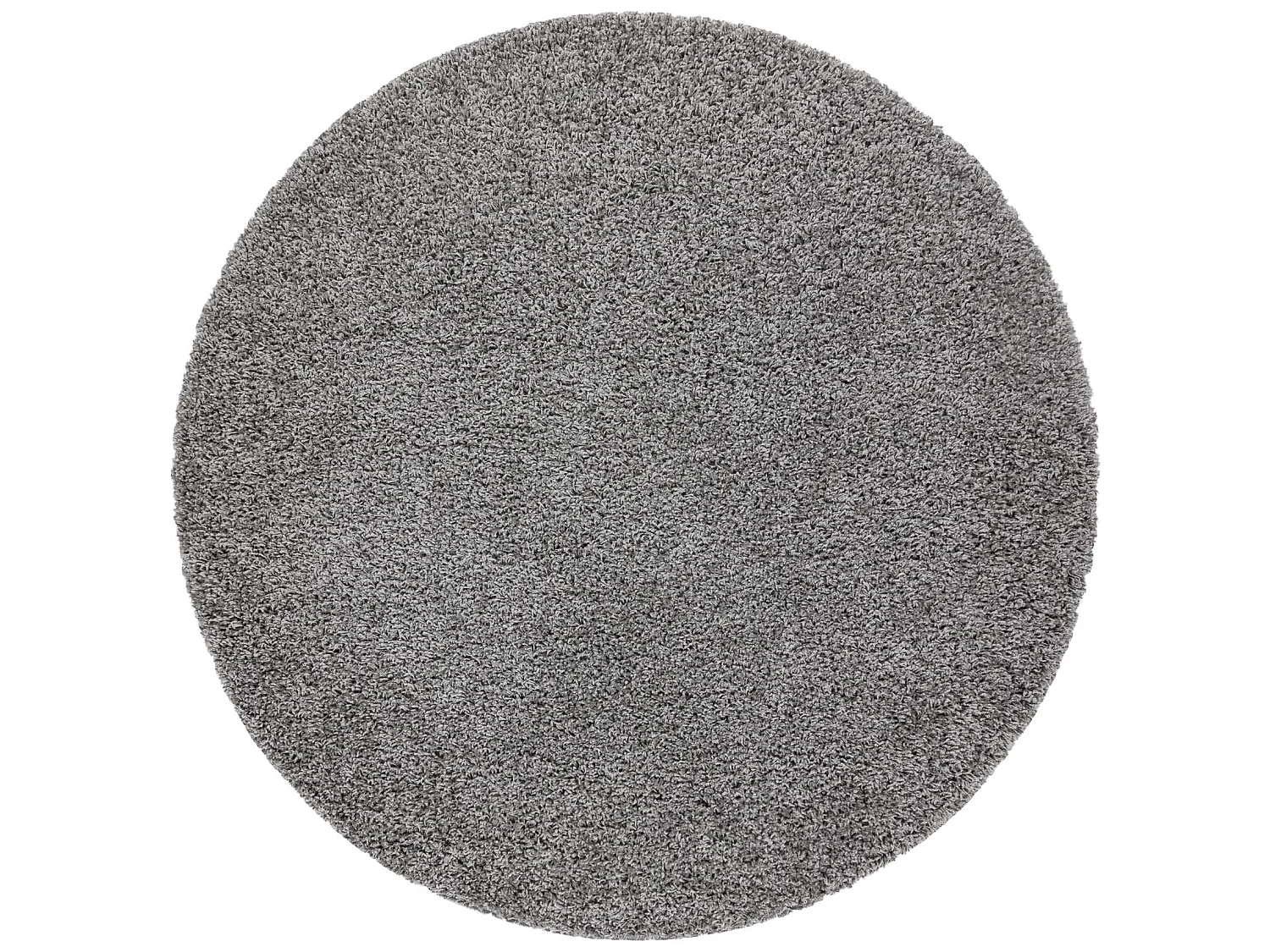 Tapijt SOFFI ROND shaggy 5cm grijskleuring cercle 160 cm