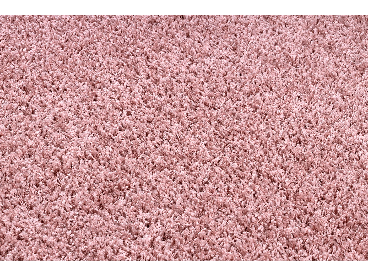 Tapijt SOFFI ROND shaggy 5cm rozekleuring  cercle 80 cm