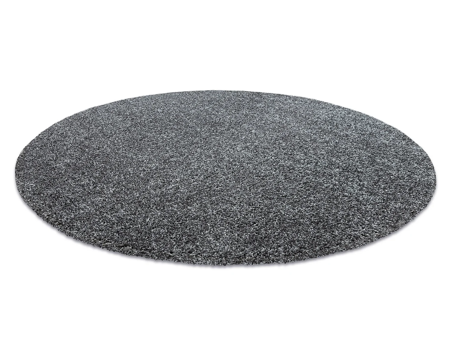 Modern Tapijt Wasbaar , ILDO 71181070 ROND anthracytkleuring grijskleu cercle 200 cm