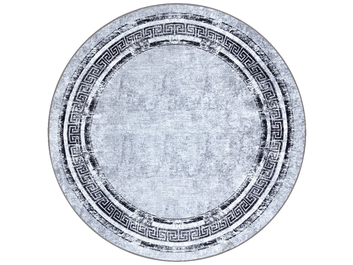 Dywan do prania MIRO 51254.802 koło Marmur, grecki antypoślizgowy -  cercle 80 cm