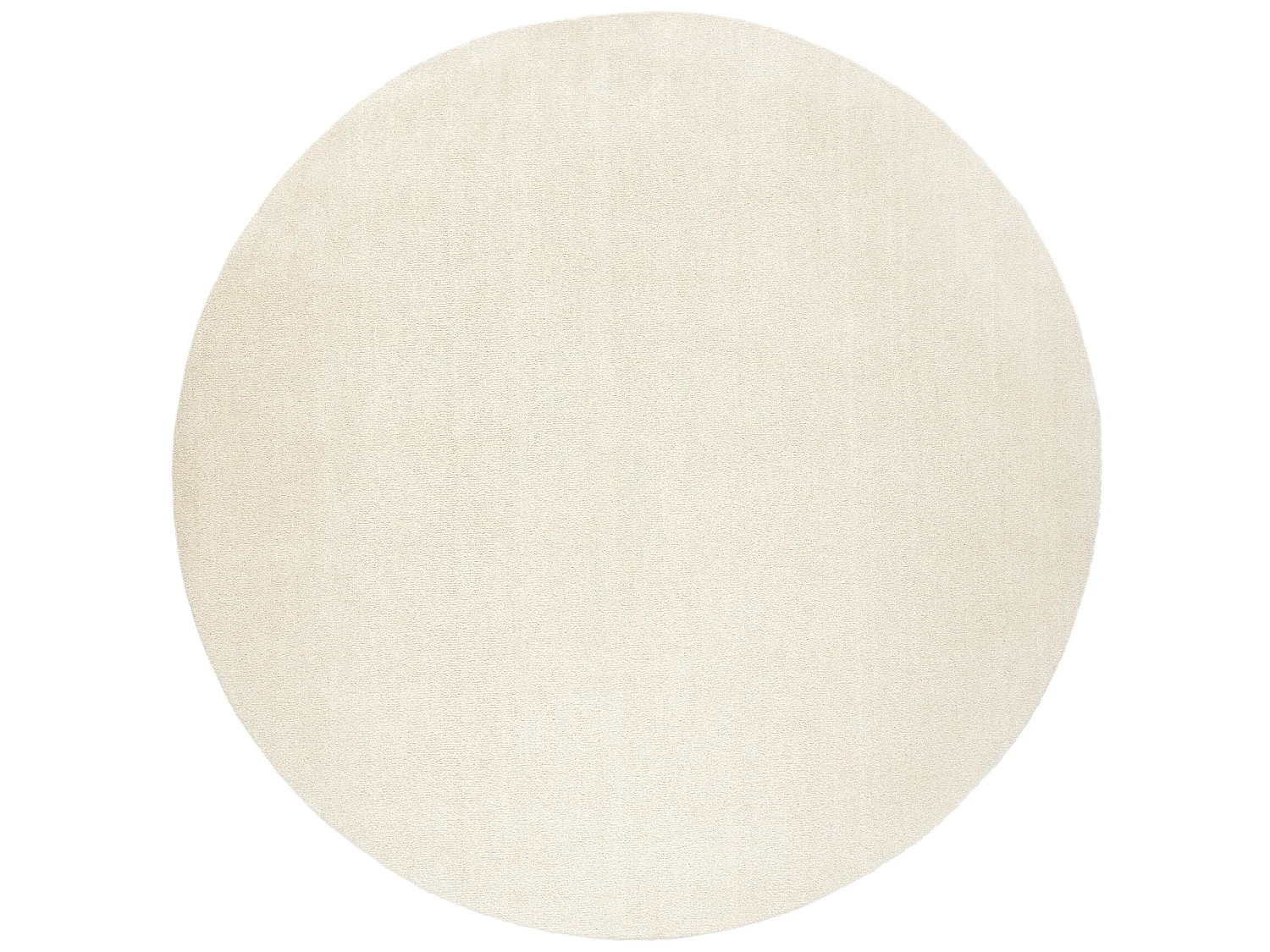 Modern Tapijt Wasbaar , LATIO 71351056 ROND crème cercle 200 cm