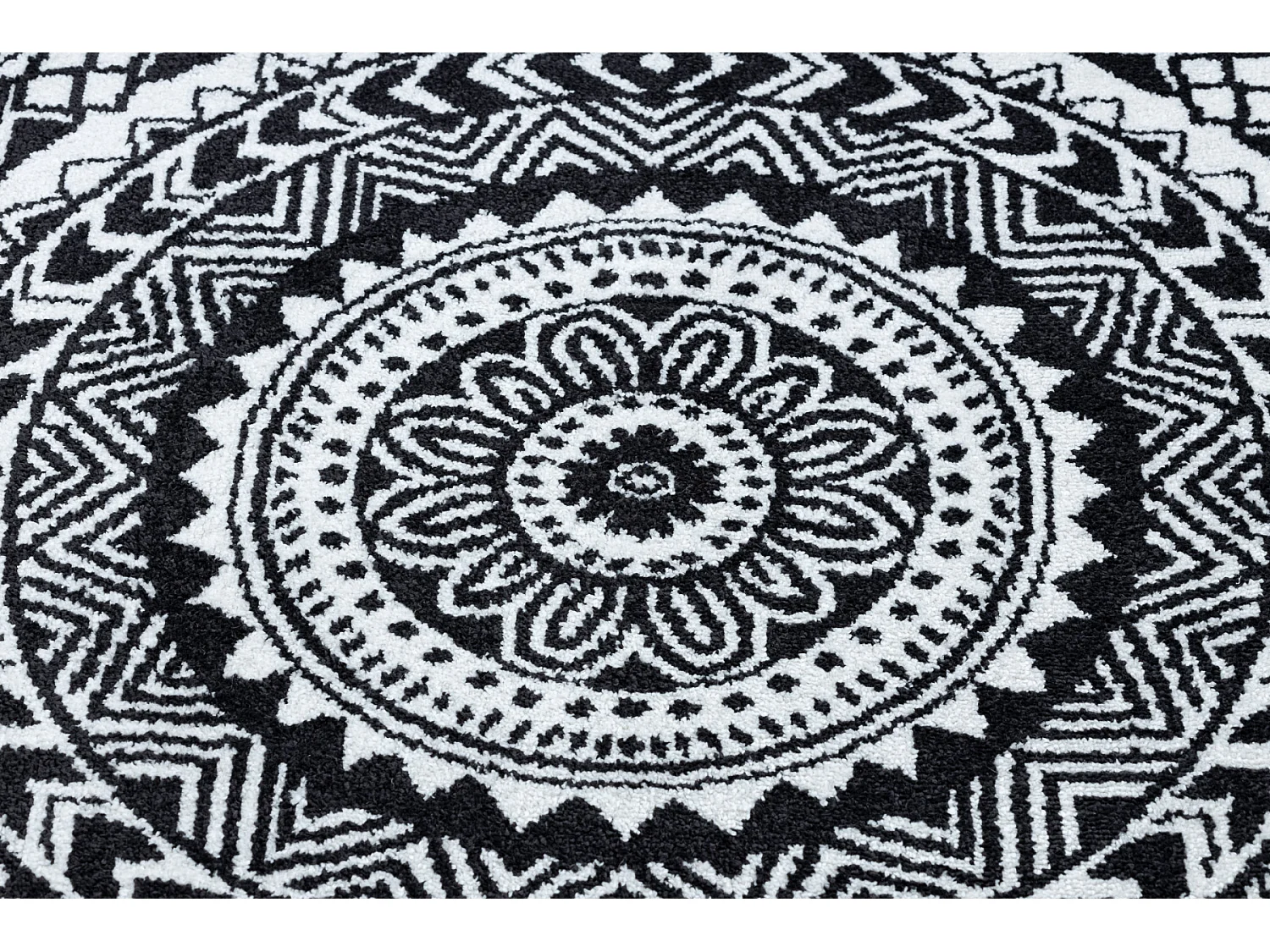 Tapijt FUN Napkin serweta wiel - grijs cercle 160 cm