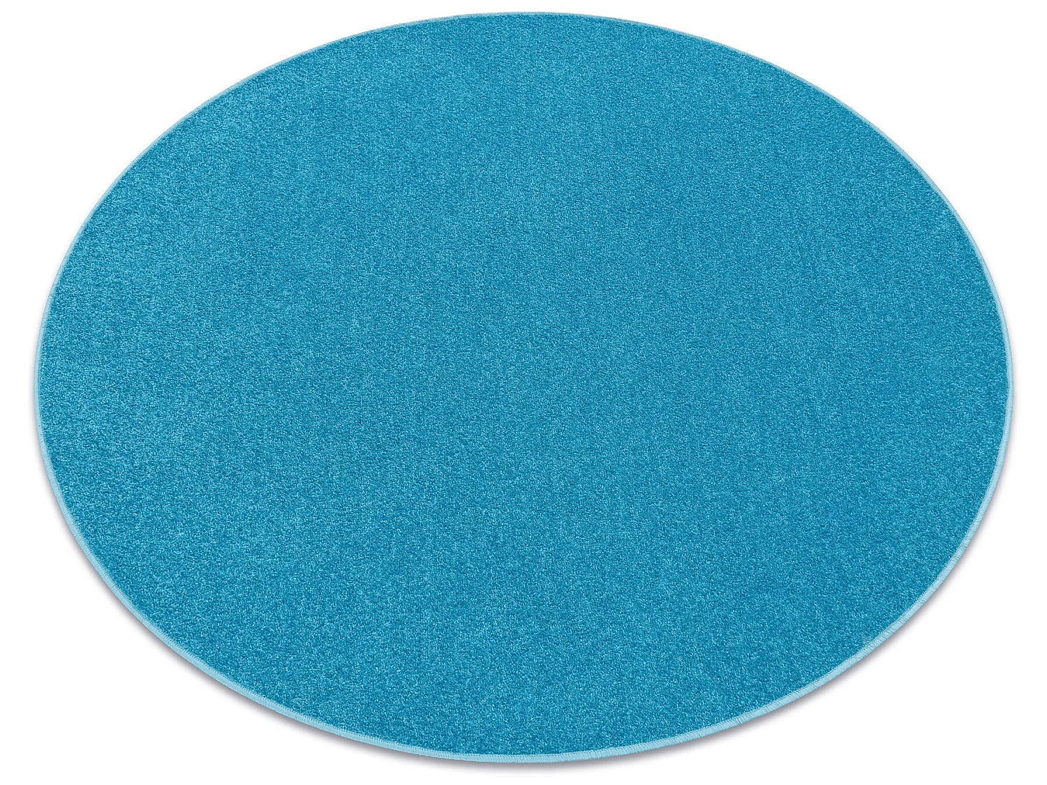 TAPIS cercle ETON turquoise cercle 150 cm