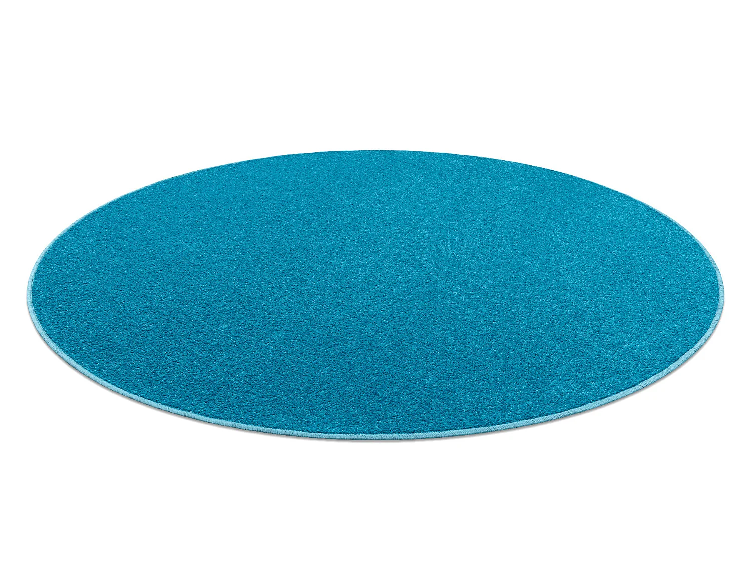 TAPIS cercle ETON turquoise cercle 150 cm