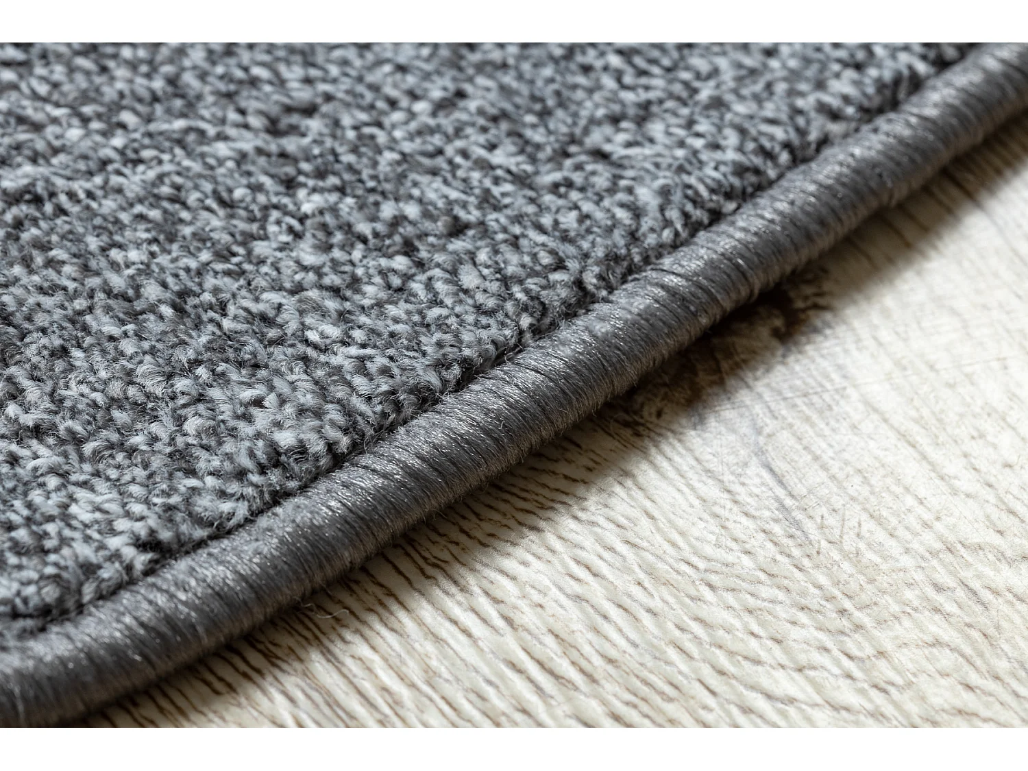 TAPIJT ROND EXCELLENCE grijskleuring 109, glad, melange cercle 133 cm