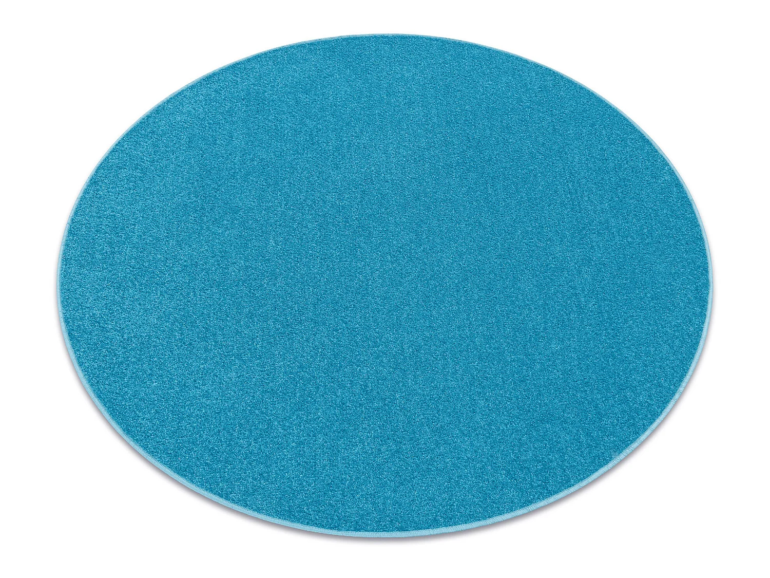 TAPIJT ROND ETON turkoois  cercle 170 cm