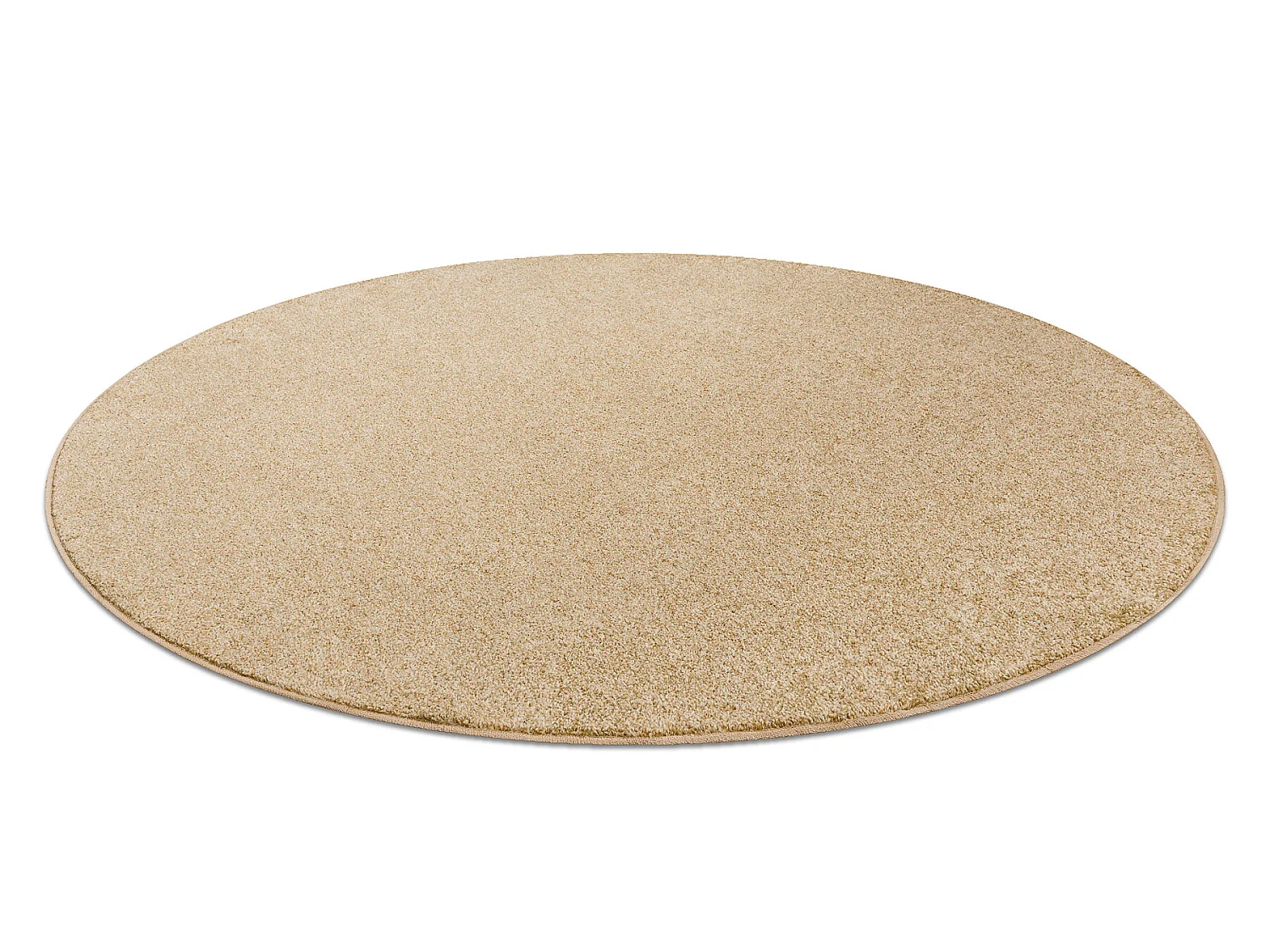 TAPIS cercle EXCELLENCE or 511 plaine MÉLANGE cercle 200 cm