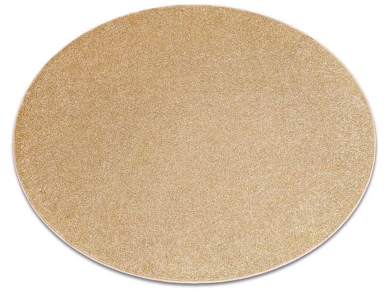 TAPIJT ROND EXCELLENCE goud 511, glad, melange cercle 200 cm