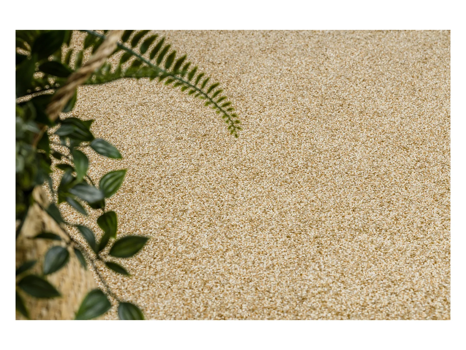 TAPIS cercle EXCELLENCE or 511 plaine MÉLANGE cercle 100 cm