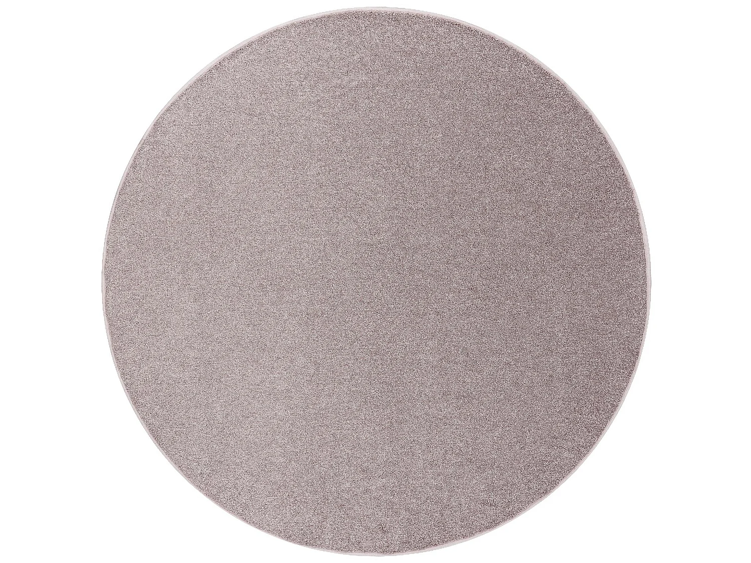 TAPIJT ROND EXCELLENCE vuil rozekleuring 407, glad, melange cercle 200 cm