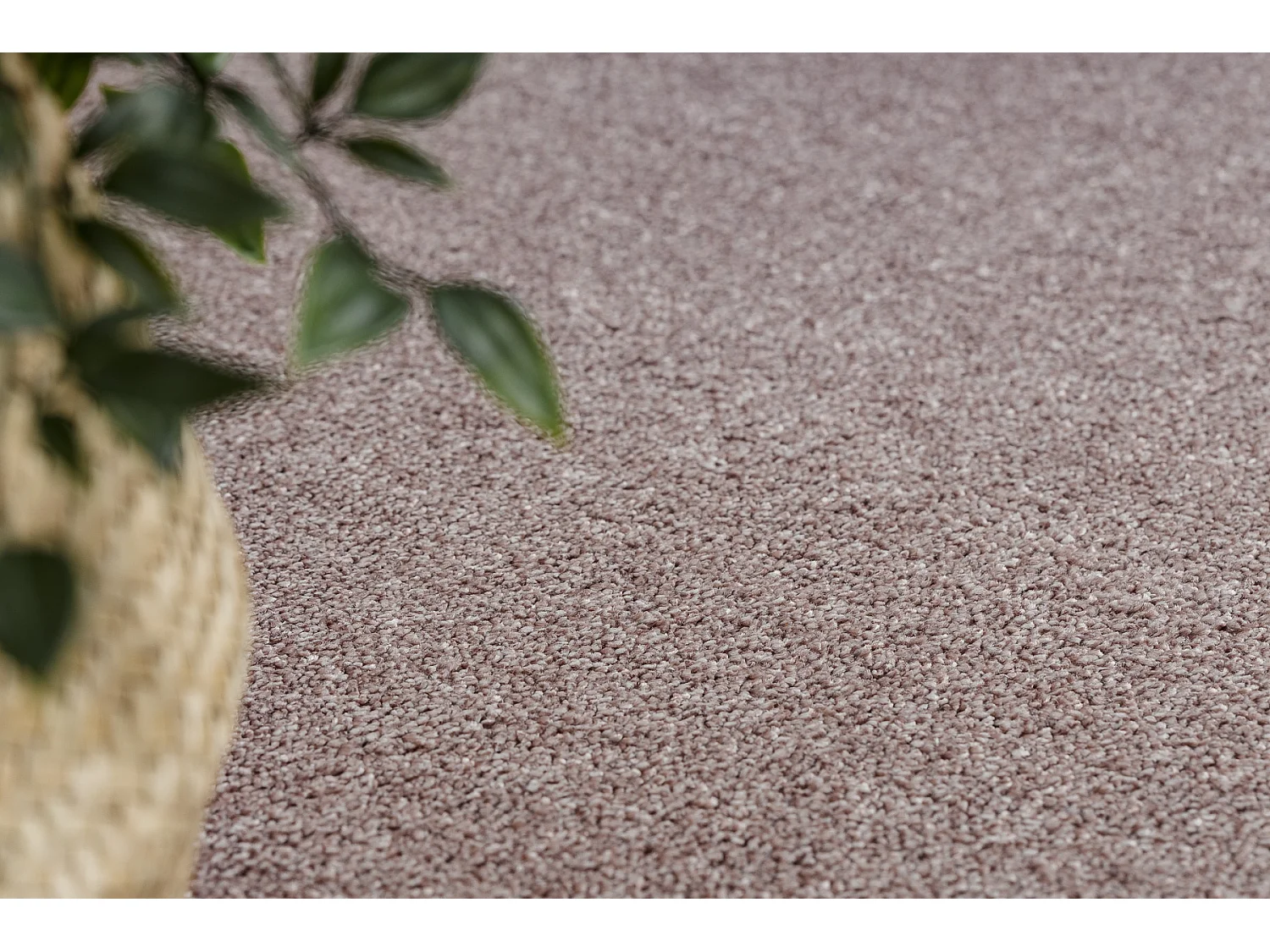 TAPIJT ROND EXCELLENCE vuil rozekleuring 407, glad, melange cercle 200 cm