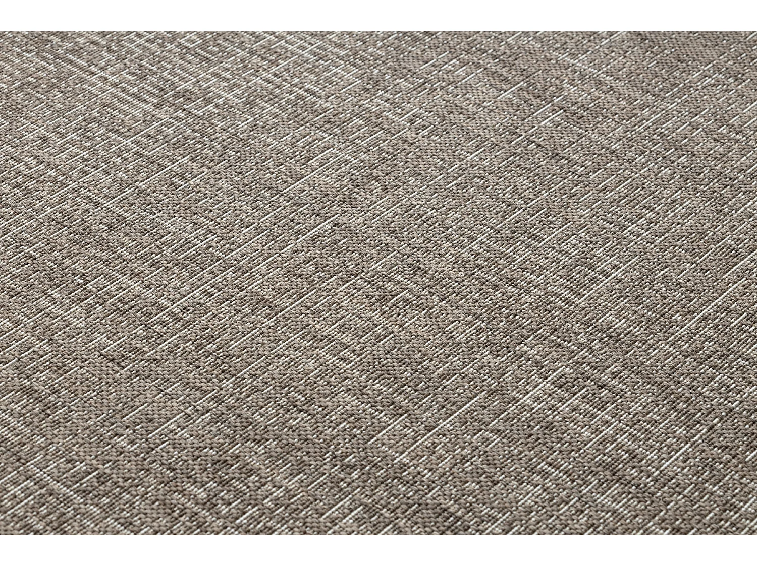 TAPPETO DI SPAGO SIZAL FLOORLUX Cerchio 20401 Telaio taupe / champagne cercle 160 cm