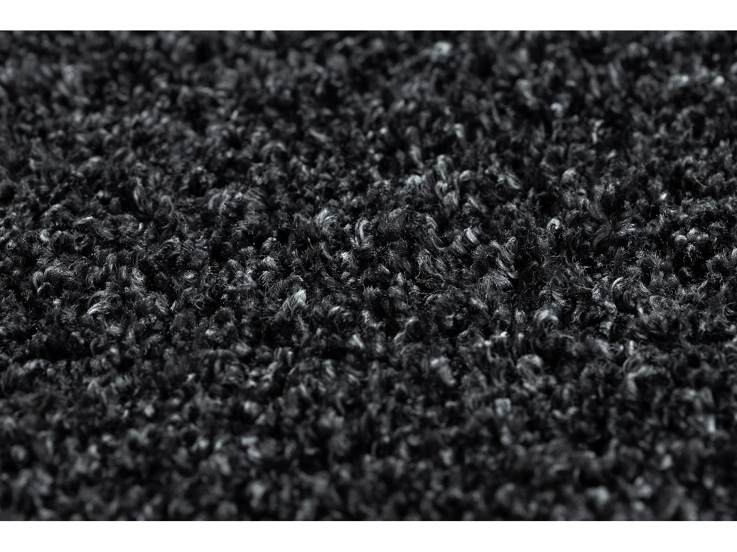 Tapis BERBER 9000 cercle gris Franges berbère marocain shaggy cercle 160 cm