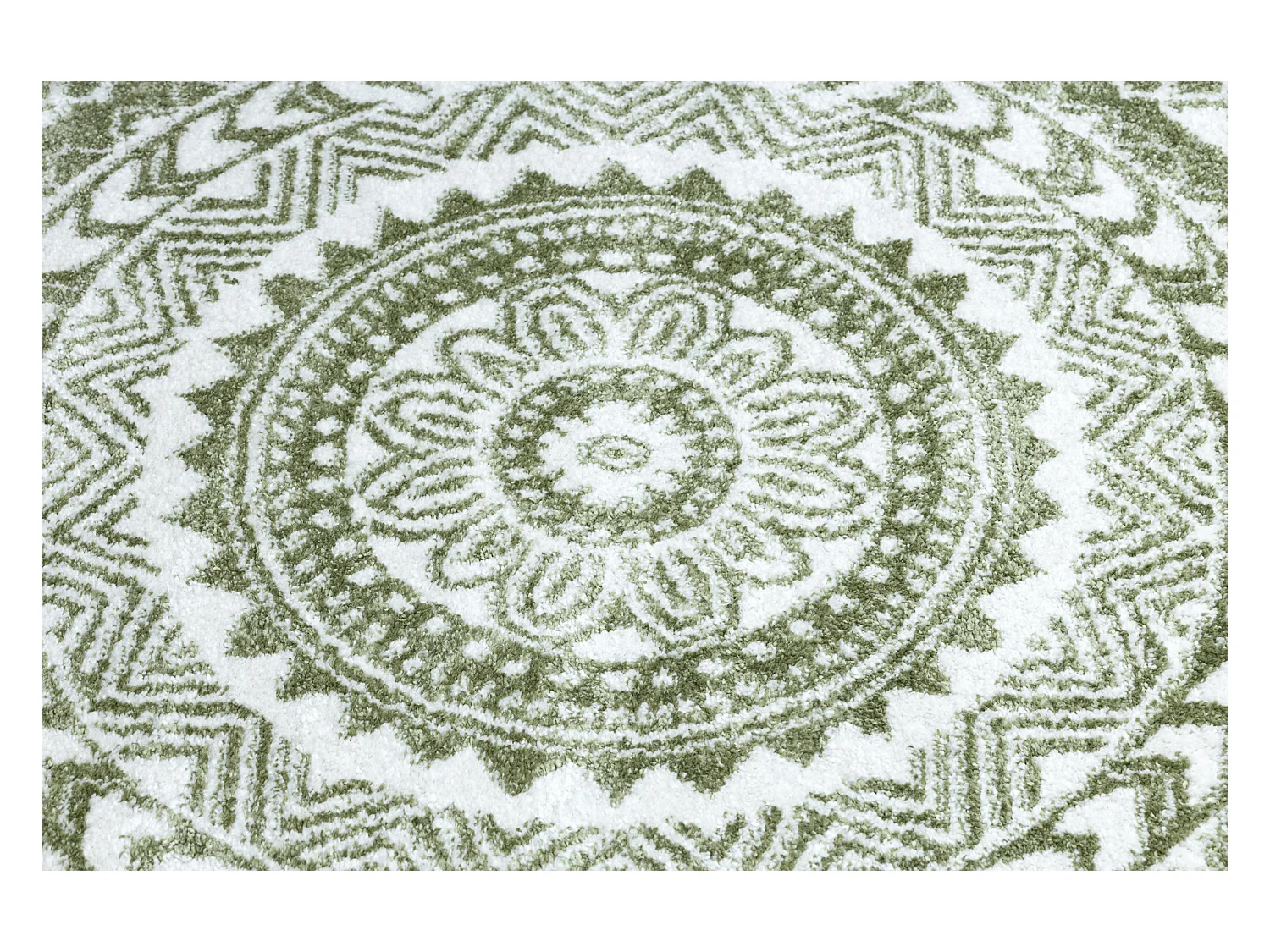 Teppich FUN Land Napkin Serviette Kreis - grün cercle 120 cm
