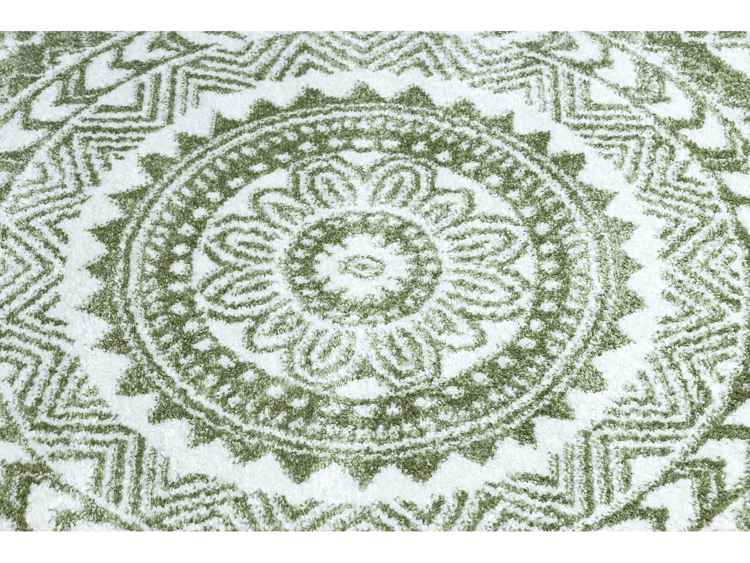 Dywan FUN Napkin serweta koło - zielony cercle 120 cm
