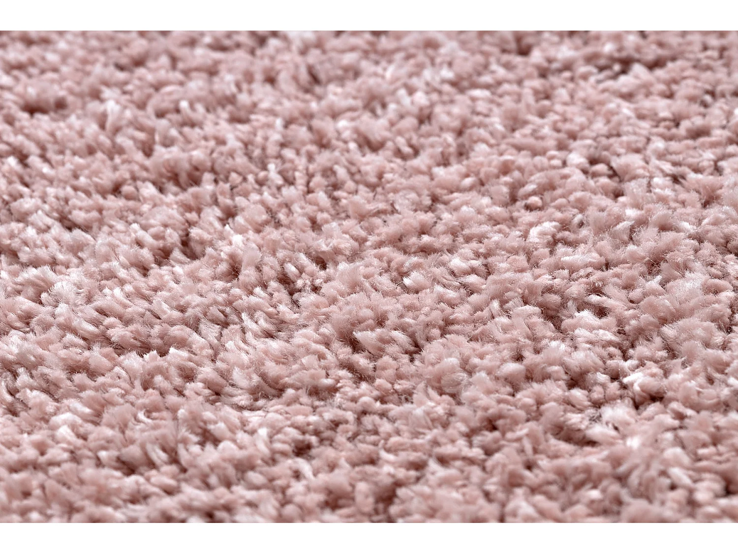 Teppich BERBER 9000 Kreis rosa Franse berber marokkanisch shaggy cercle 120 cm