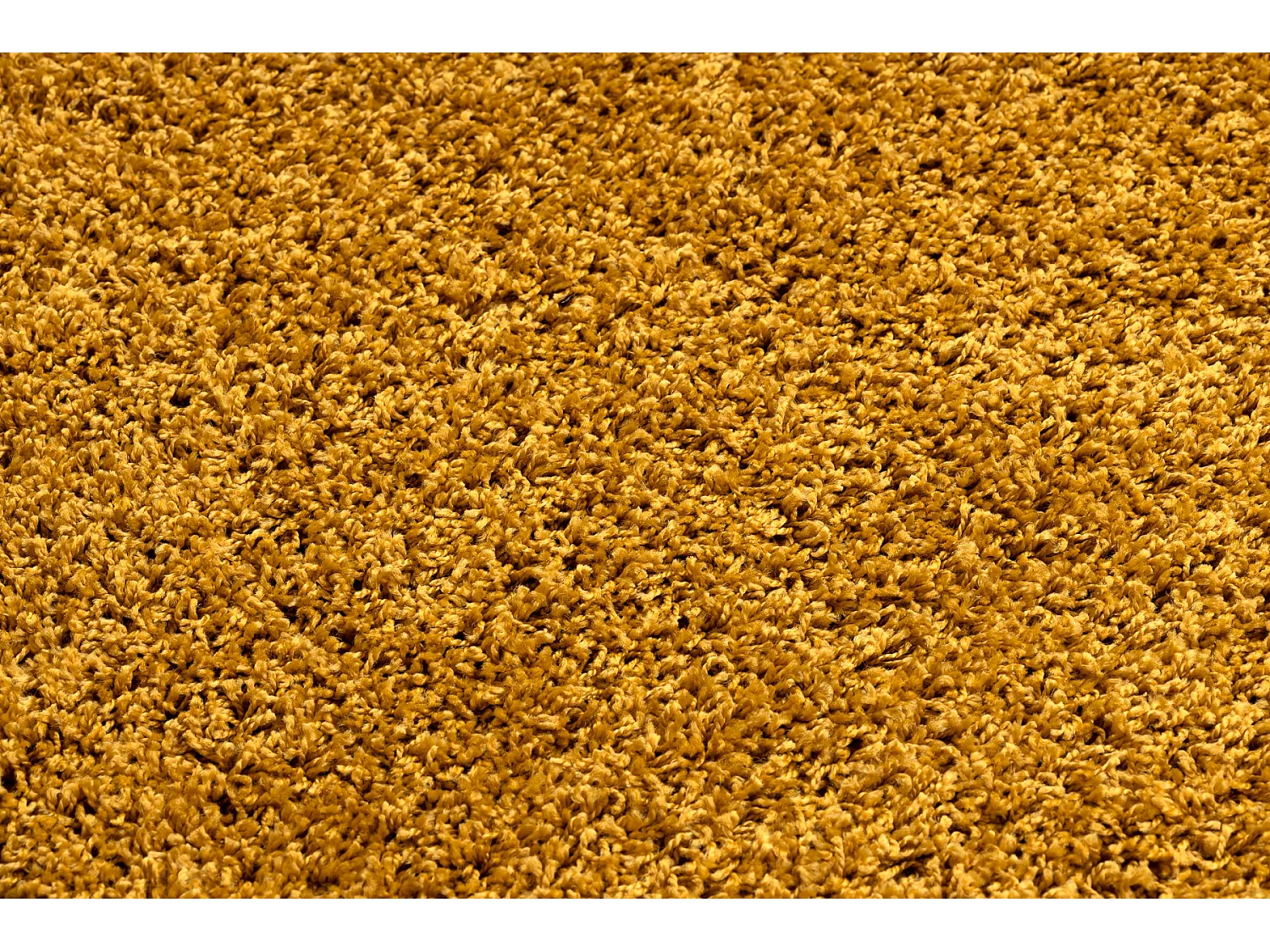 Tapijt SOFFI ROND shaggy 5cm goud cercle 120 cm