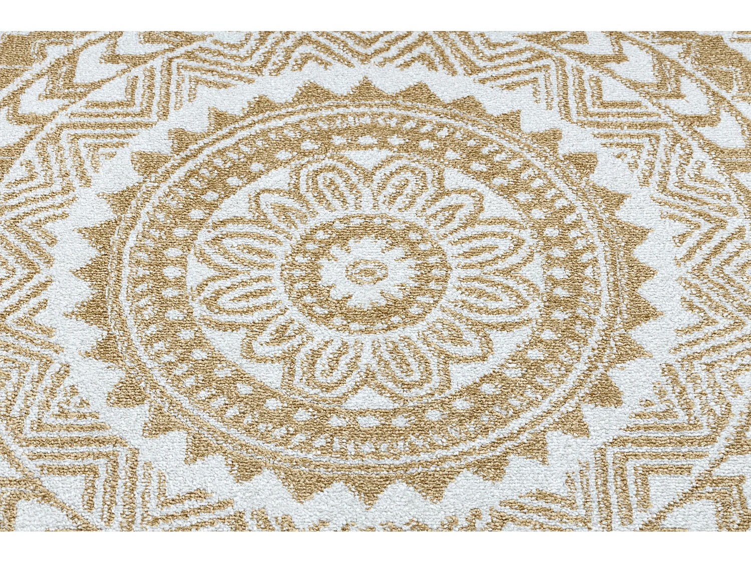 Tapis FUN Napkin, serviette de table cercle - crème cercle 100 cm