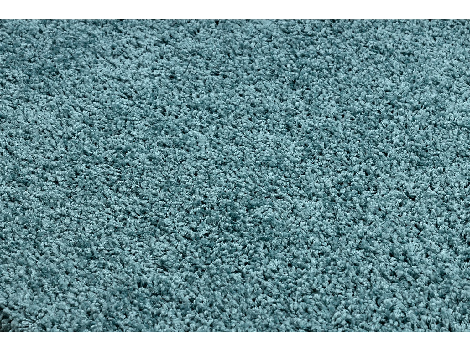 Tapijt SOFFI ROND shaggy 5cm blauw cercle 160 cm