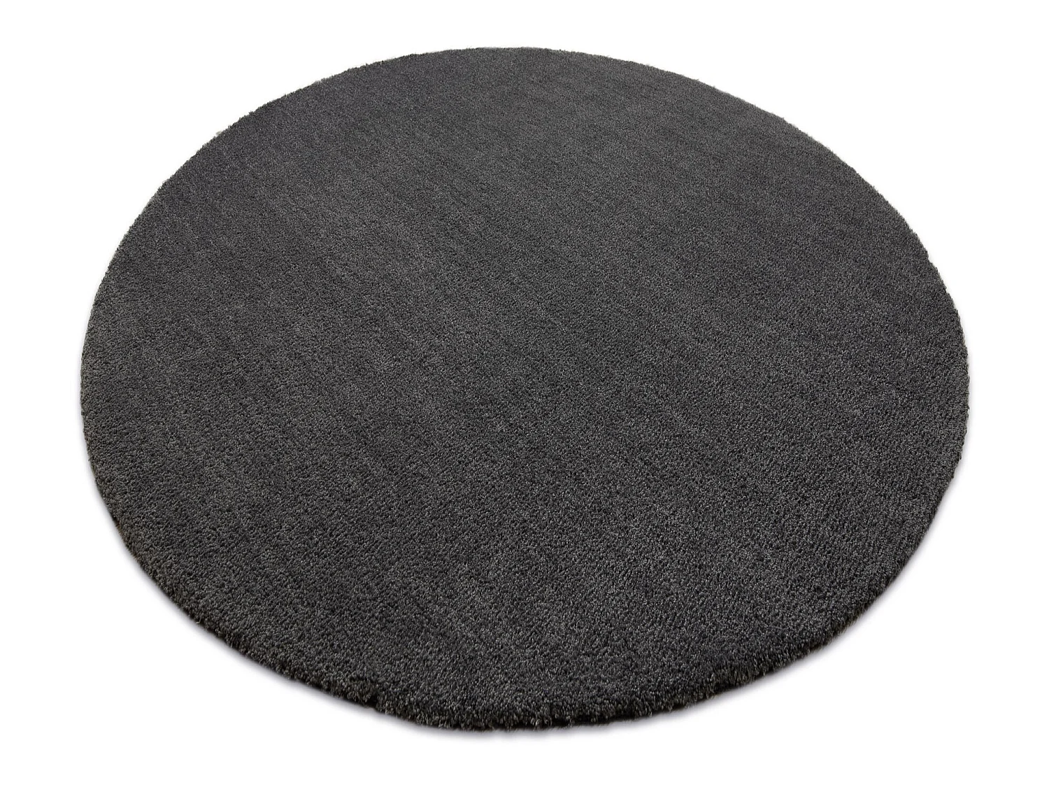 Modern Tapijt Wasbaar , LATIO 71351100 ROND grijskleuring cercle 80 cm