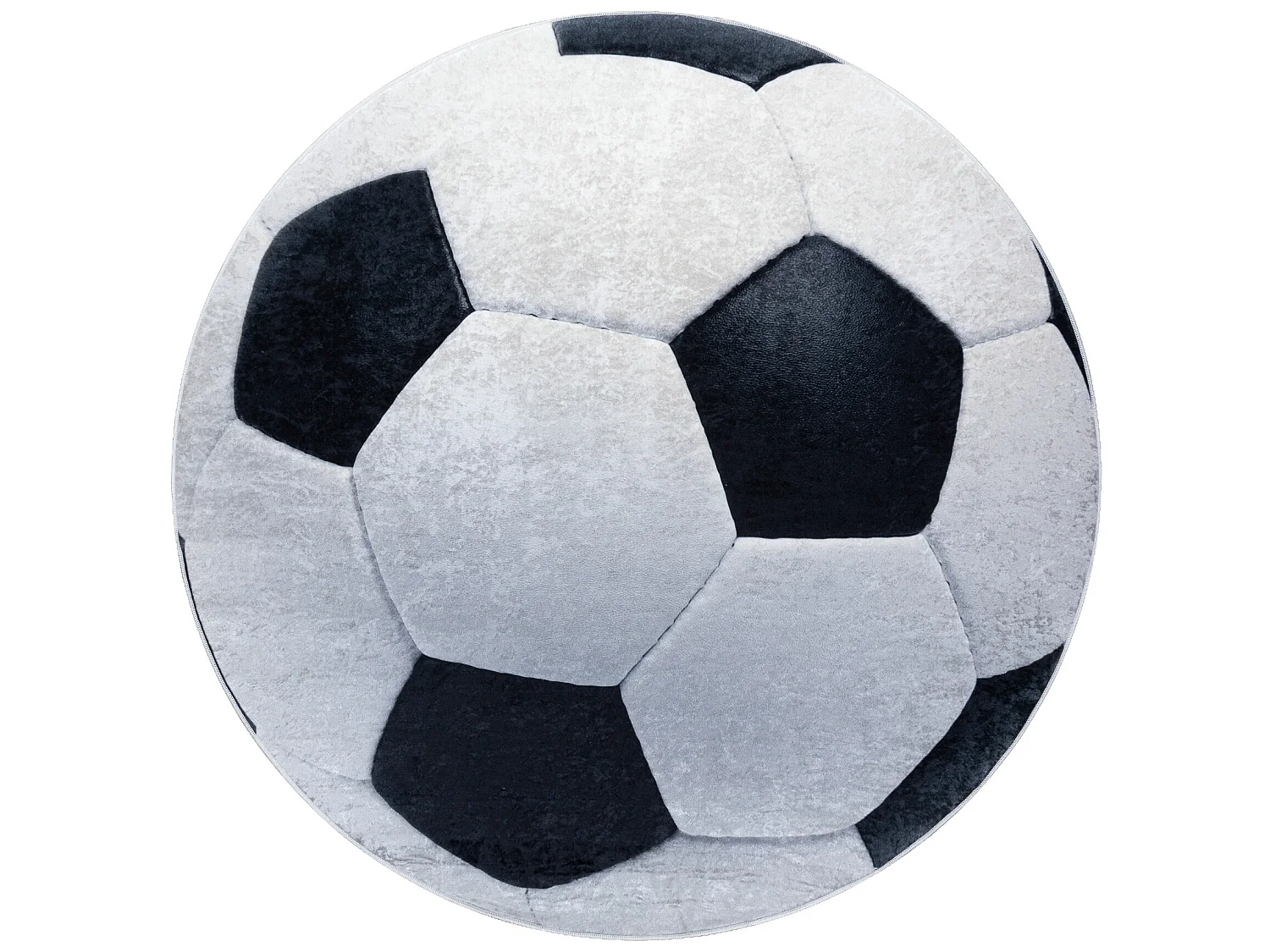 BAMBINO 2139 cirkel tapijt wasbaar - voetbal voor kinderen antislip -  cercle 80 cm