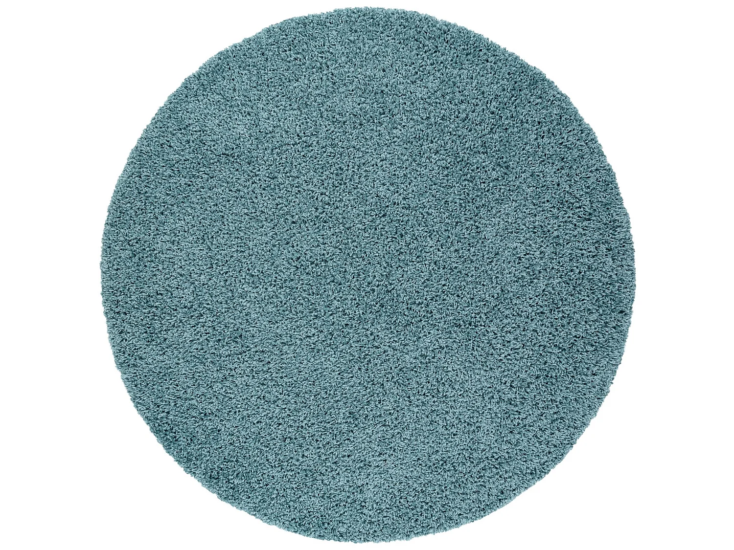 Tapijt SOFFI ROND shaggy 5cm blauw cercle 100 cm