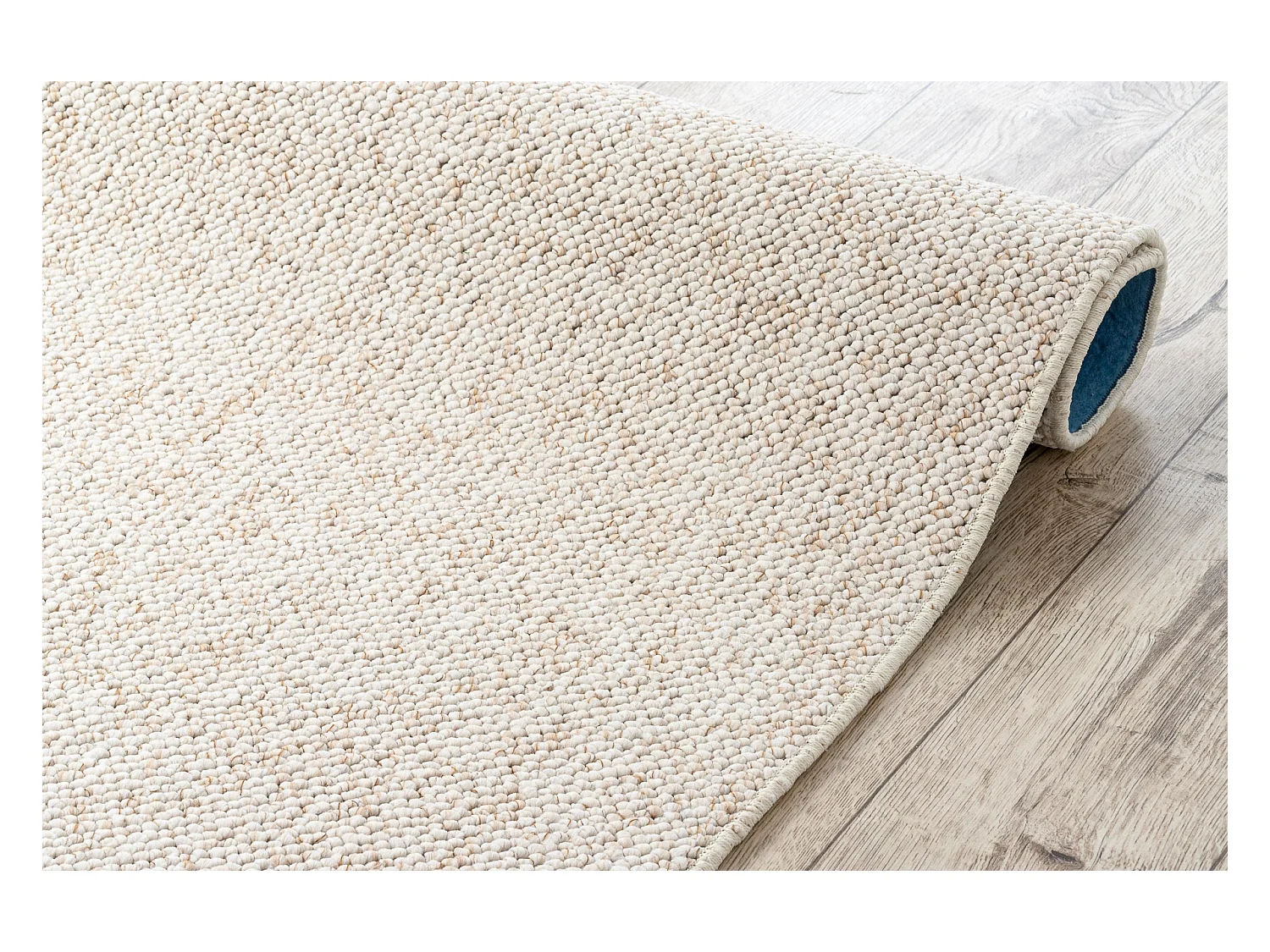 TAPIS cercle CASABLANCA crème cercle 100 cm