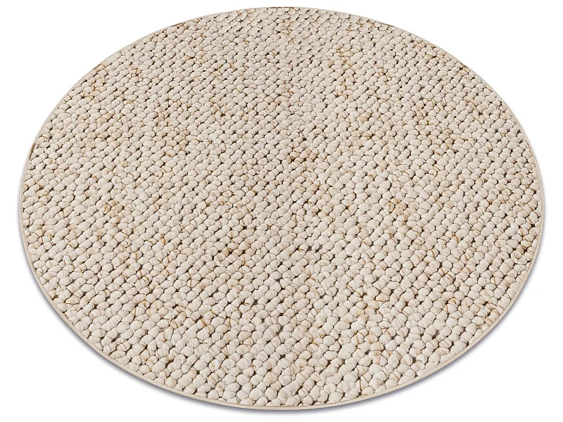 Teppich rund CASABLANCA sahne cercle 100 cm