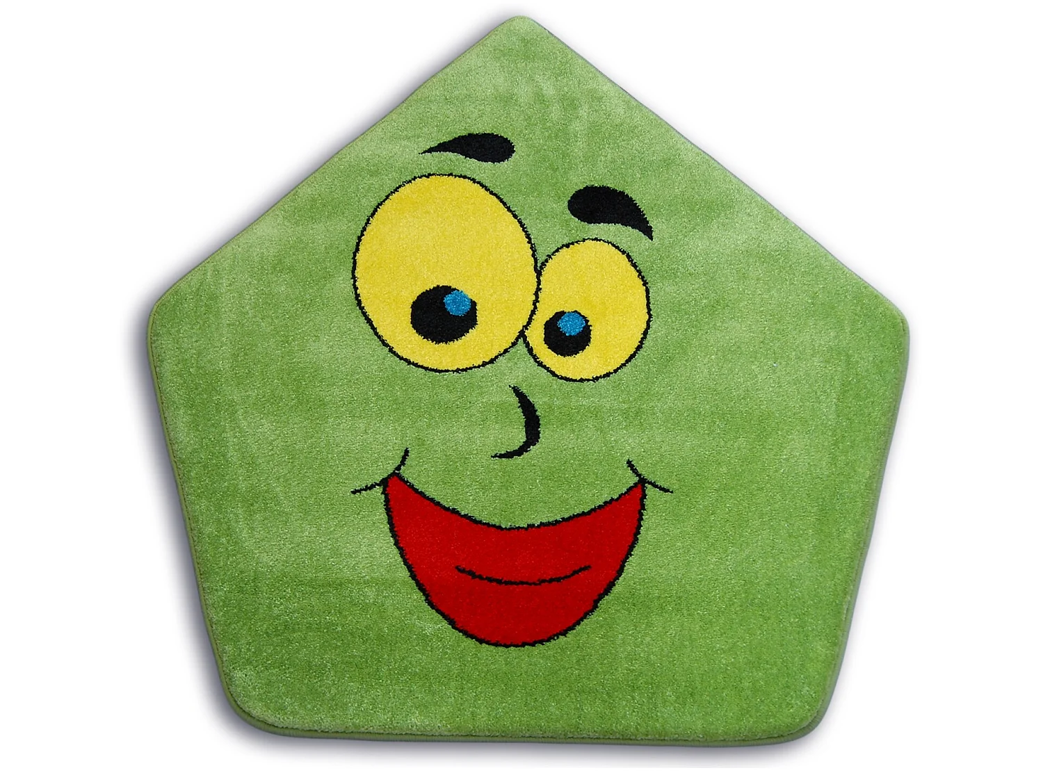 Tapijt PAINT pentagon - 1553 groen cercle 120 cm