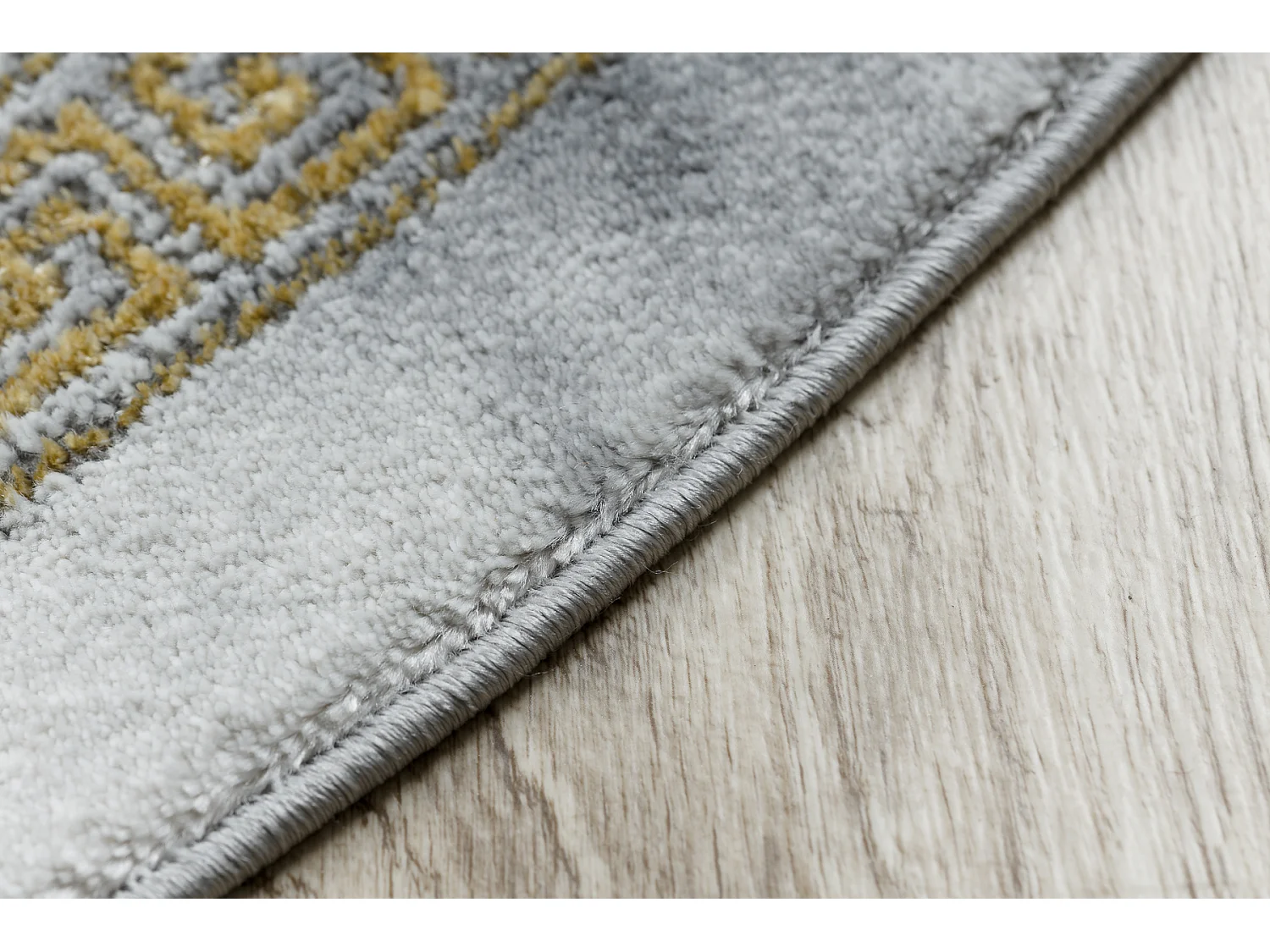 Tapis EMERALD exclusif 1011 cercle glamour, méduse grec cadre crème  cercle 200 cm