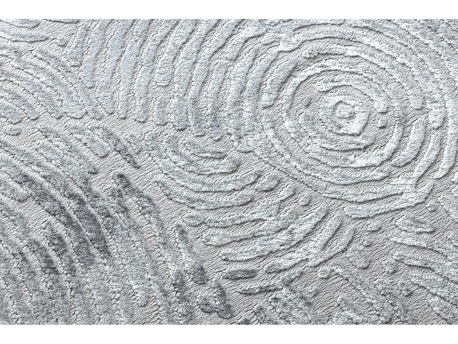 Tapis MEFE moderne Cercle 8725 cercles Empreinte digitale - Structural cercle 120 cm