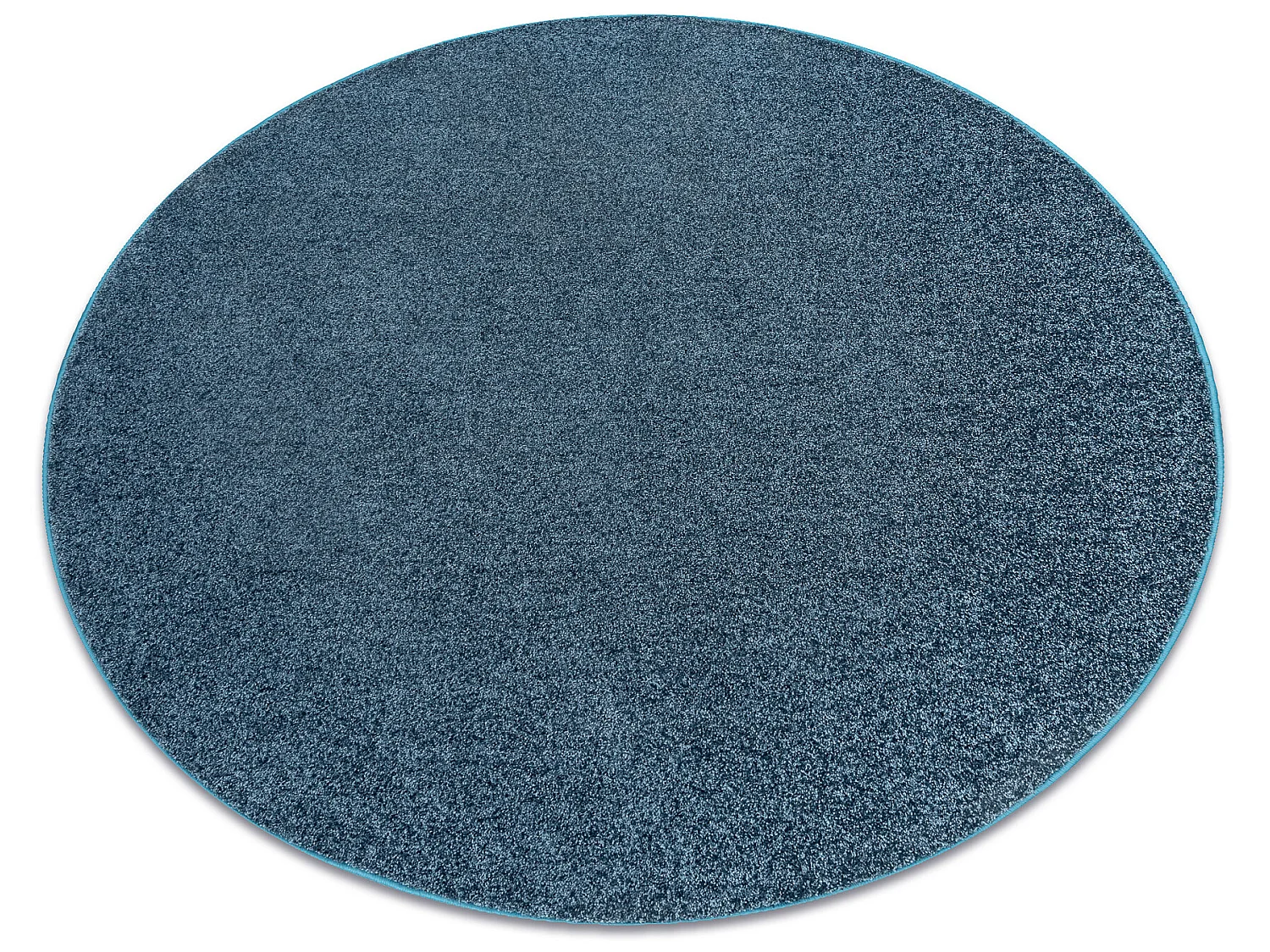 TAPIS cercle INDUS bleu foncé 75 plaine MÉLANGE cercle 150 cm