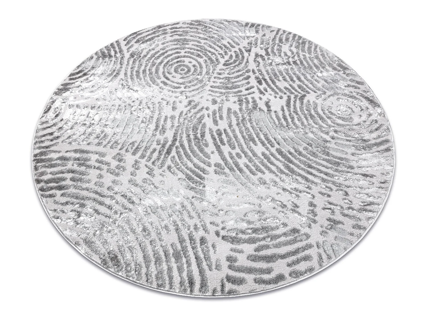 Tapis MEFE moderne Cercle 8725 cercles Empreinte digitale - Structural cercle 100 cm