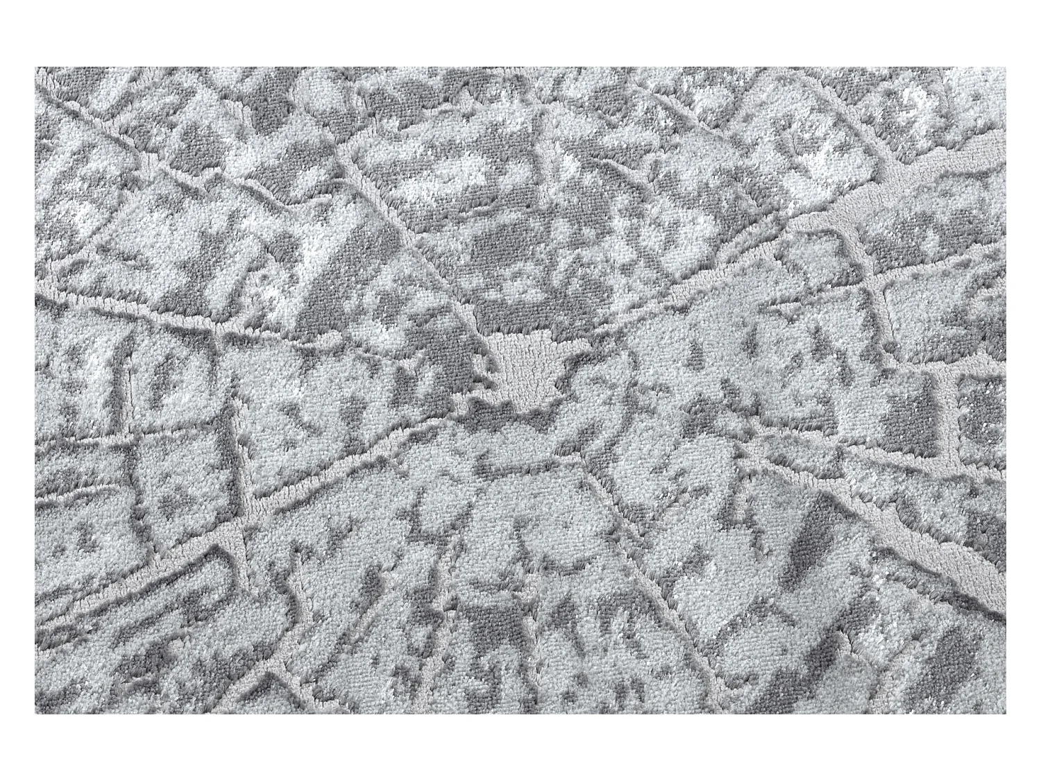 Alfombra MEFE moderna Circulo 6185 Árbol Madera - Structural dos nive cercle 200 cm