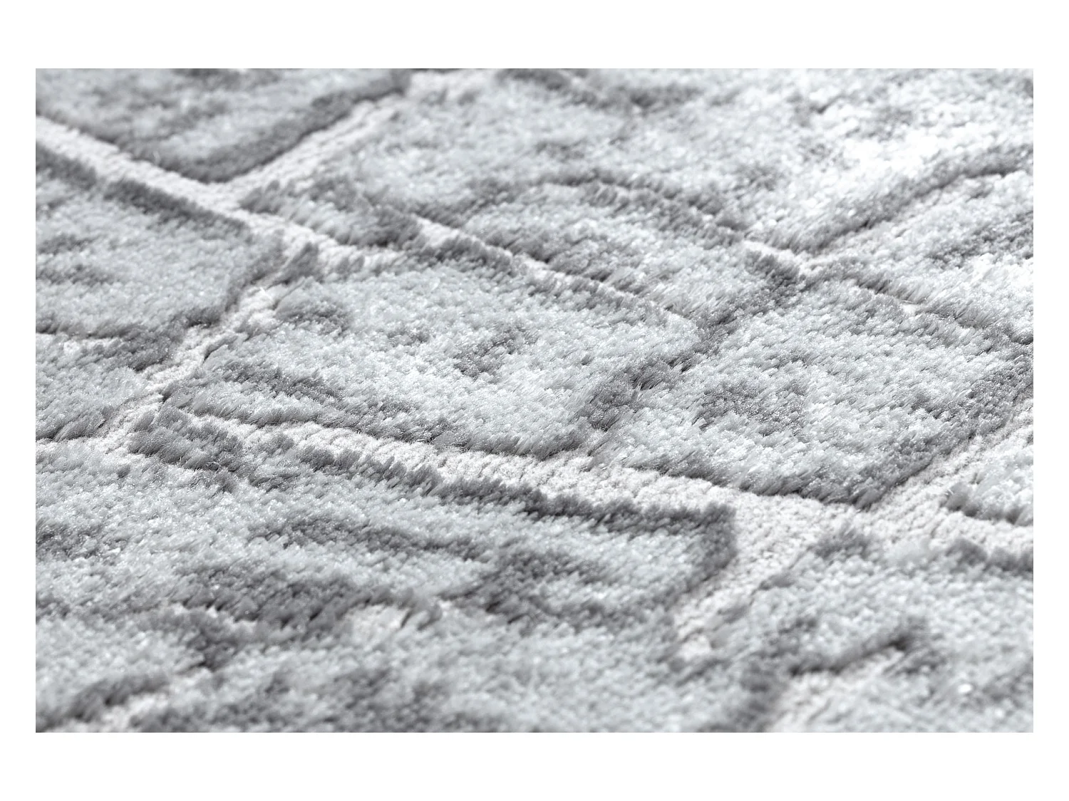 Alfombra MEFE moderna Circulo 6185 Árbol Madera - Structural dos nive cercle 200 cm