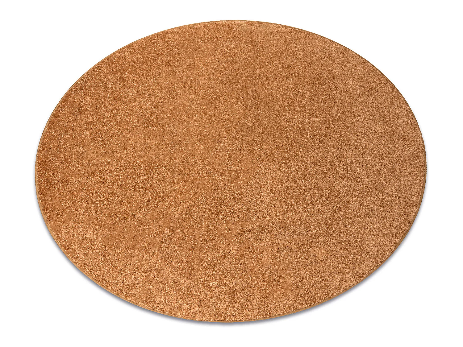 TAPIS cercle SANTA FE or 80 plaine couleur unie cercle 170 cm