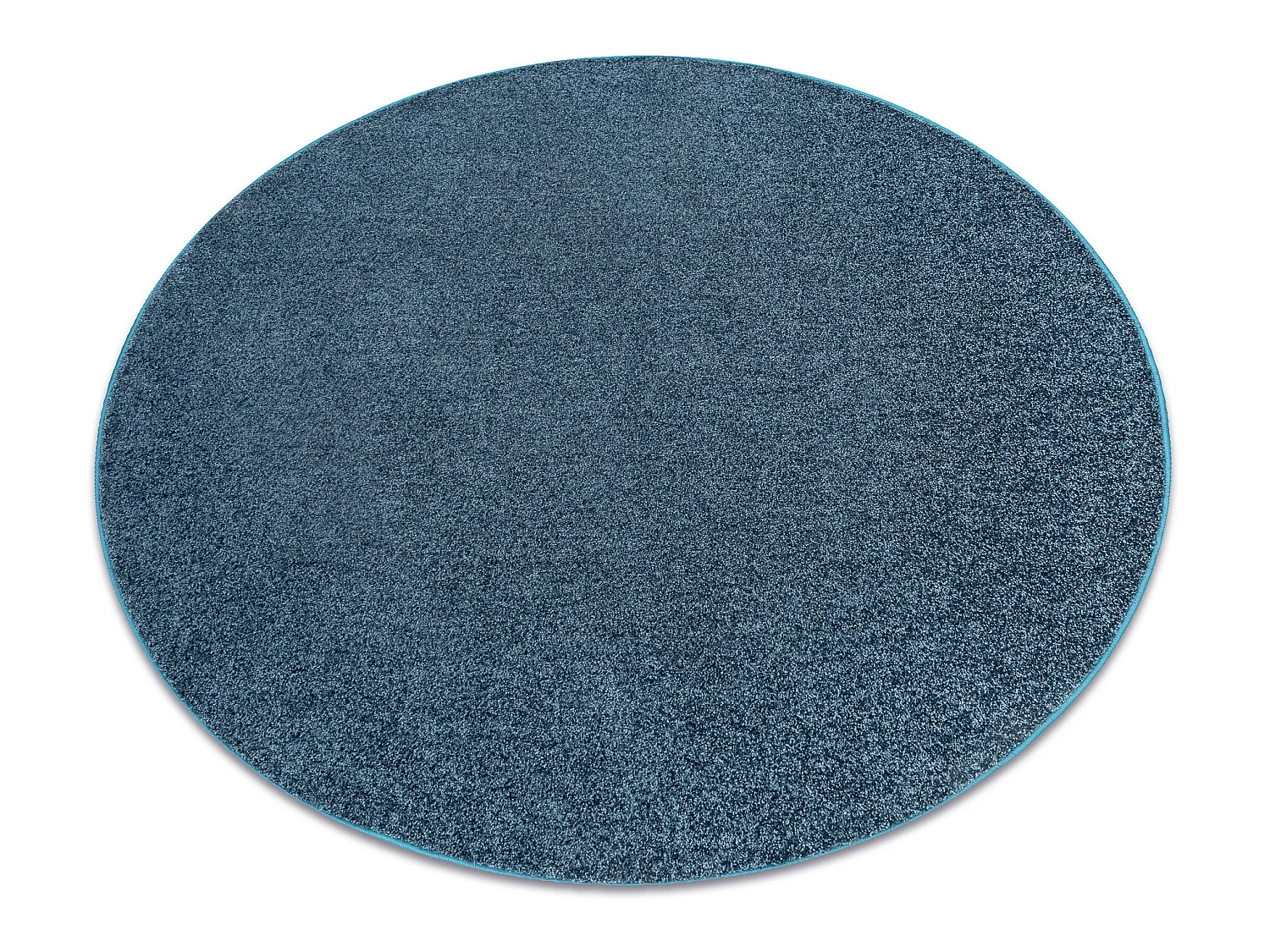 TAPIS cercle INDUS bleu foncé 75 plaine MÉLANGE cercle 170 cm