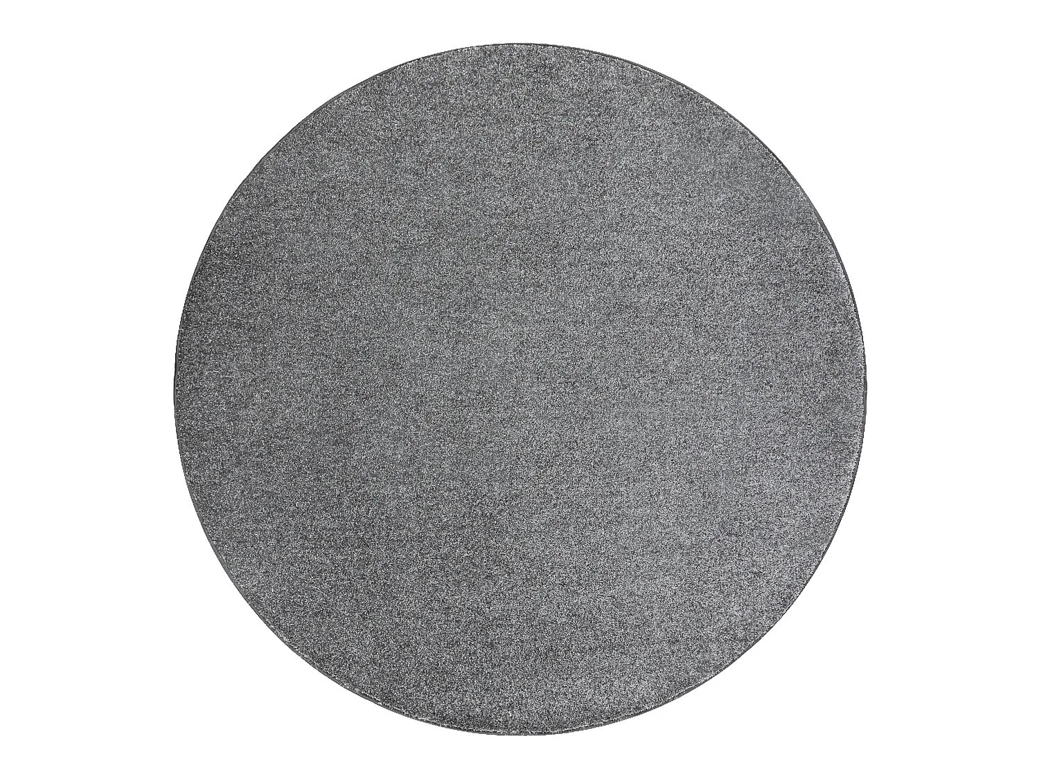 TAPIS cercle INDUS gris 95 plaine MÉLANGE cercle 200 cm