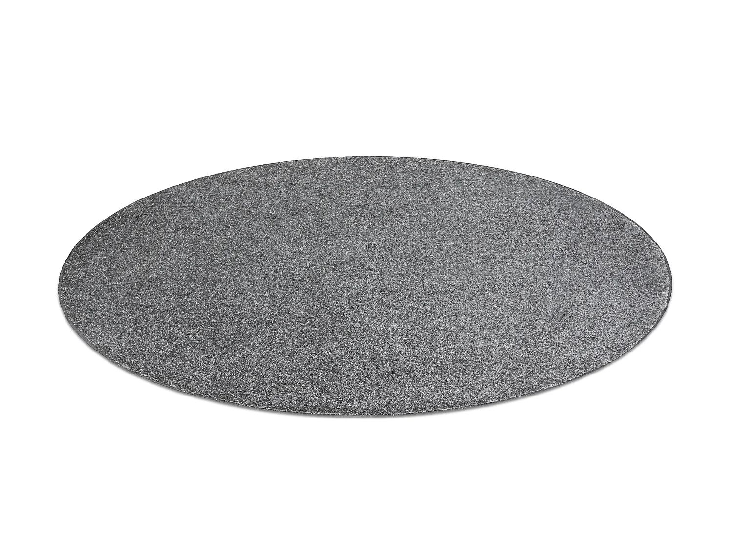 TAPIS cercle INDUS gris 95 plaine MÉLANGE cercle 200 cm
