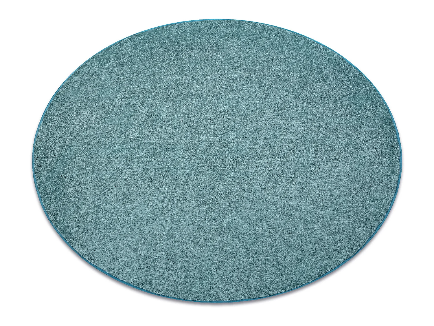 TAPIS cercle SANTA FE vert 24 plaine couleur unie cercle 133 cm