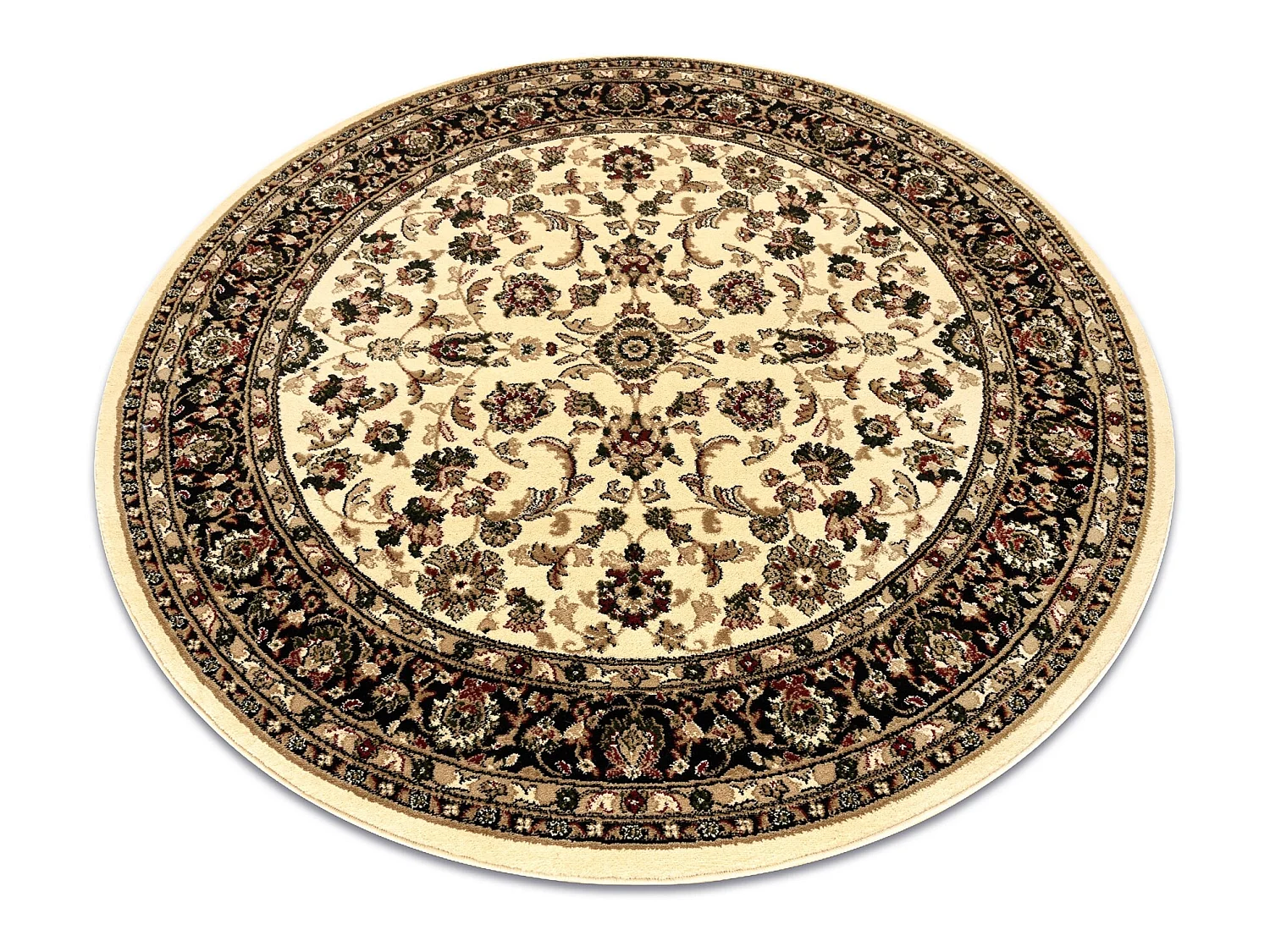 Tapijt ROYAL ADR ROND patroon 1745 carmel  cercle 150 cm