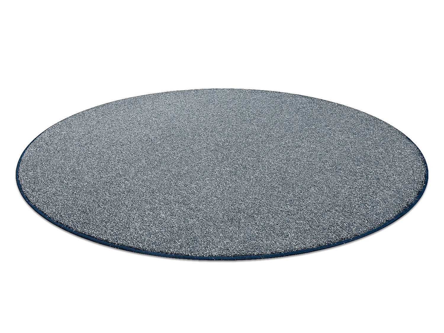 TAPIS cercle EXCELLENCE bleu 897 plaine MÉLANGE cercle 133 cm