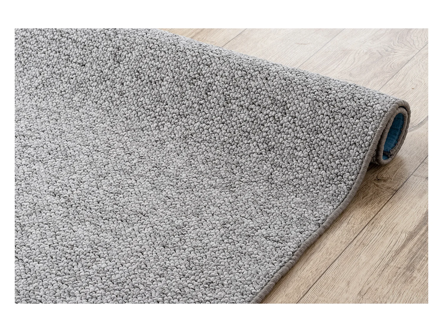 TAPIJT ROND CASABLANCA grijskleuring cercle 100 cm