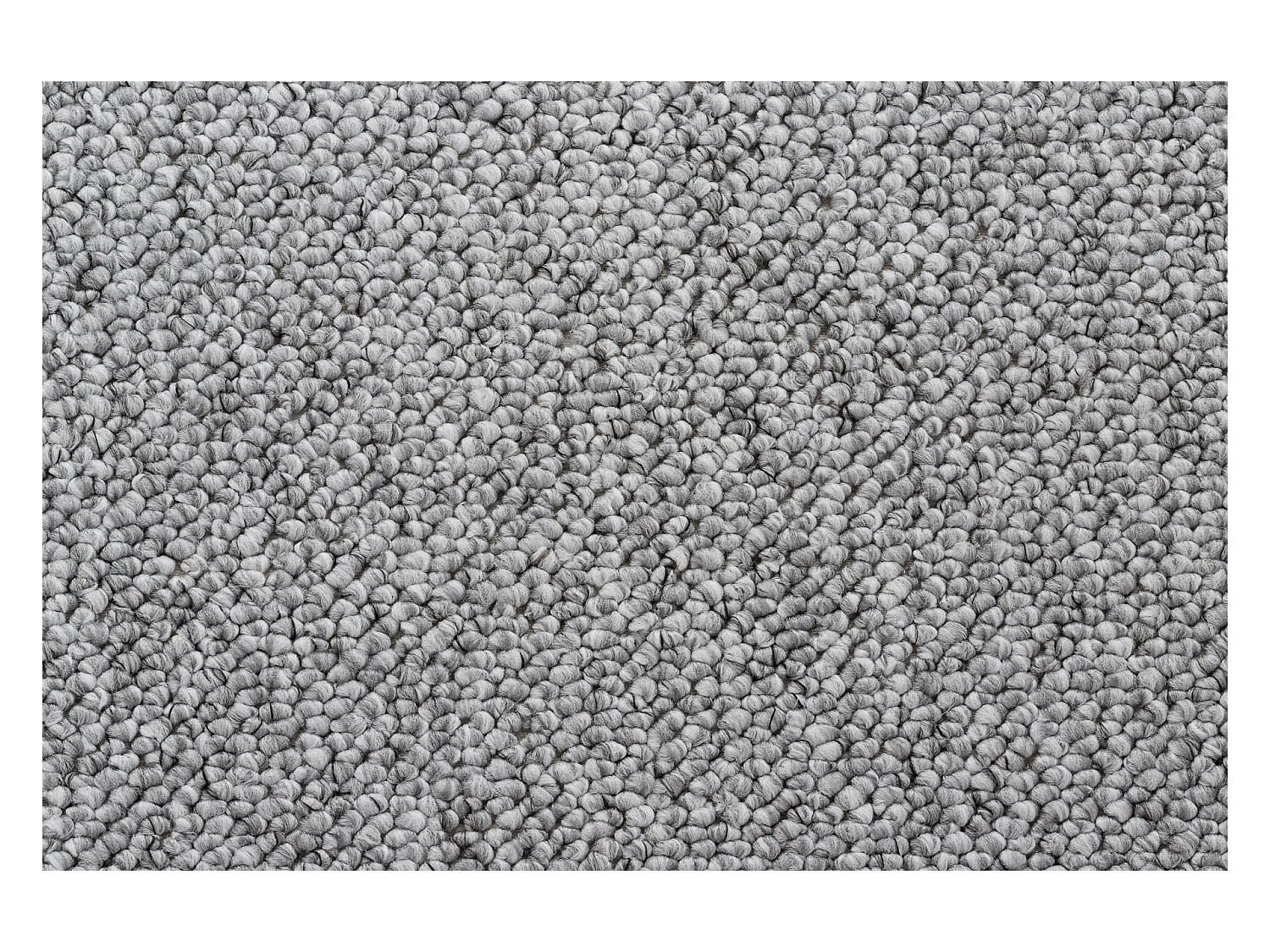 TAPIJT ROND CASABLANCA grijskleuring cercle 100 cm