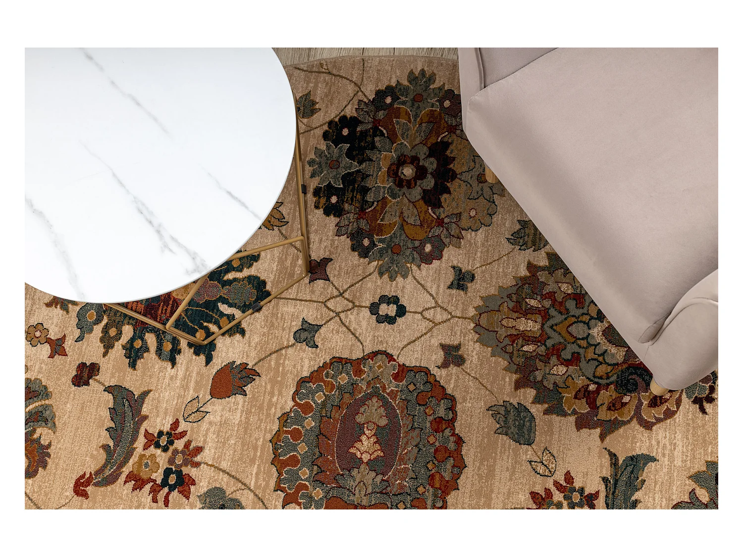 Tapijt SUPERIOR cirkel LATICA room cercle 200 cm