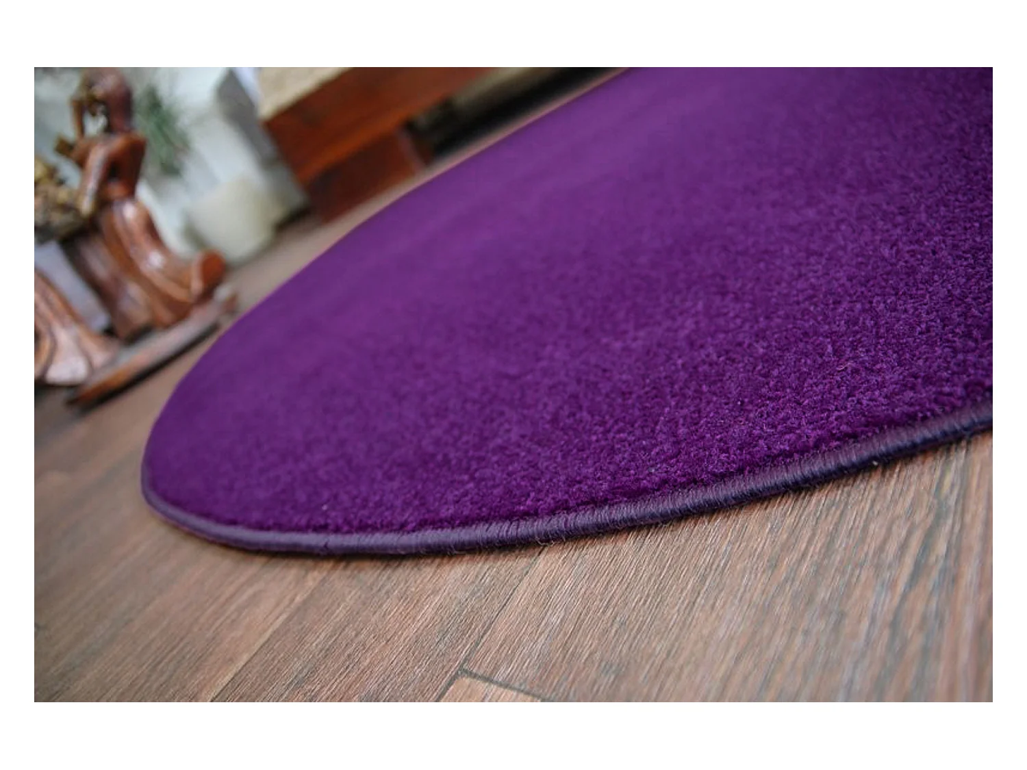 TAPIS cercle ETON violet cercle 200 cm